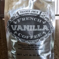 Trader Joe's French Vanilla Coffee (Medium Dark Rost)