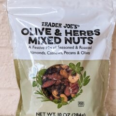 Trader Joe's OLIVE & HERBS MIXED NUTS
