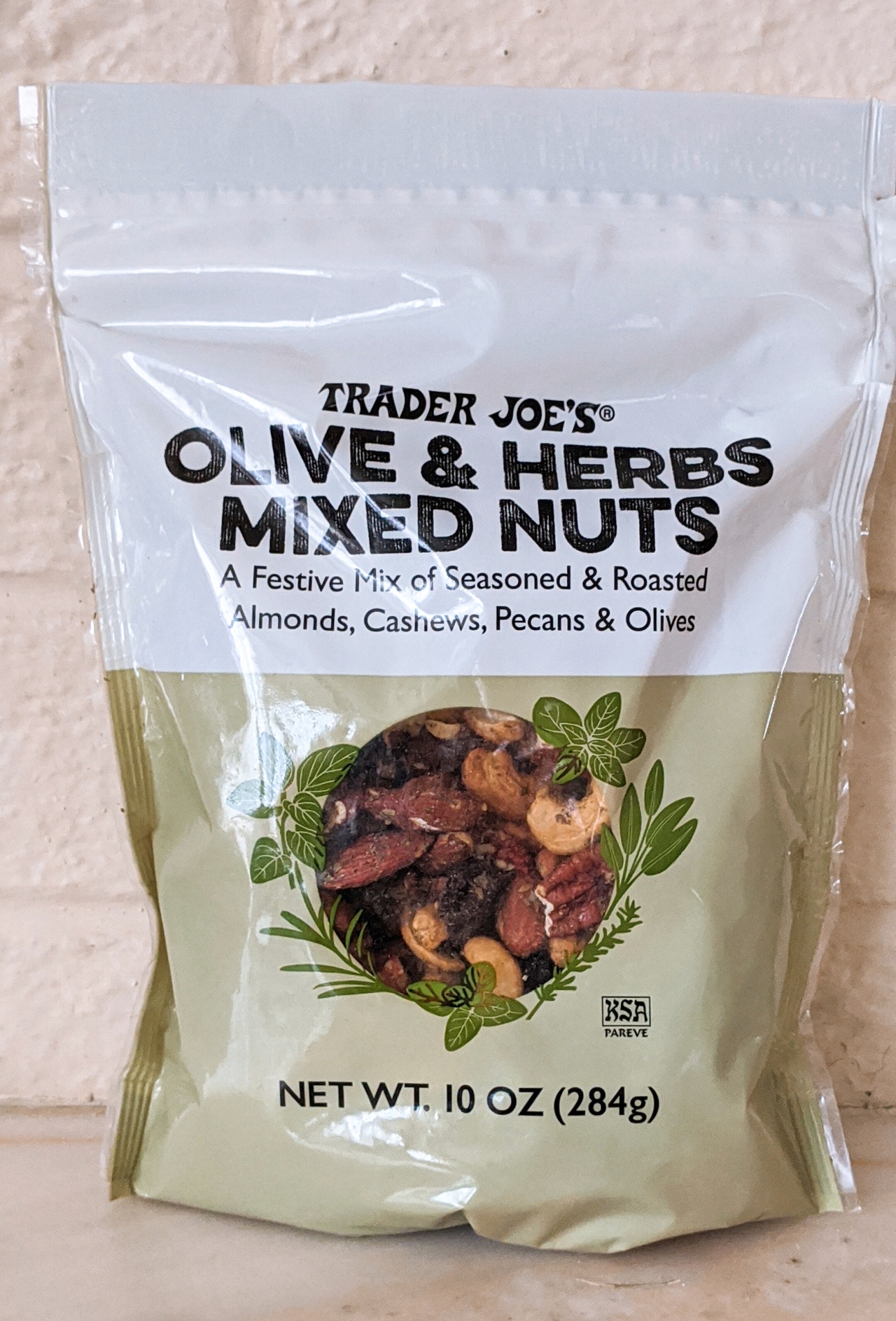 Trader Joe's OLIVE & HERBS MIXED NUTS