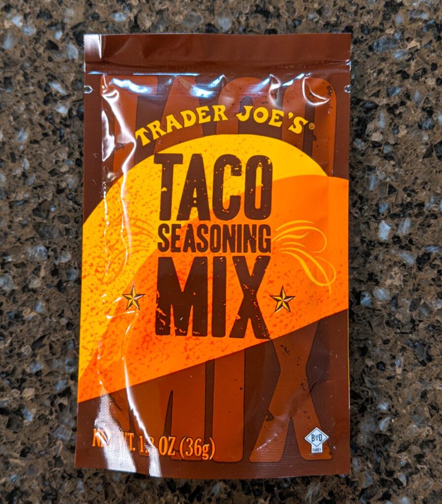 【Trader Joe’s商品レビュー】簡単にタコソースが作れて超便利！ Trader Joe’s TACO Seasoning Mix