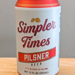 SIMPLER TIMES BREWING CO. PILSNER BEER