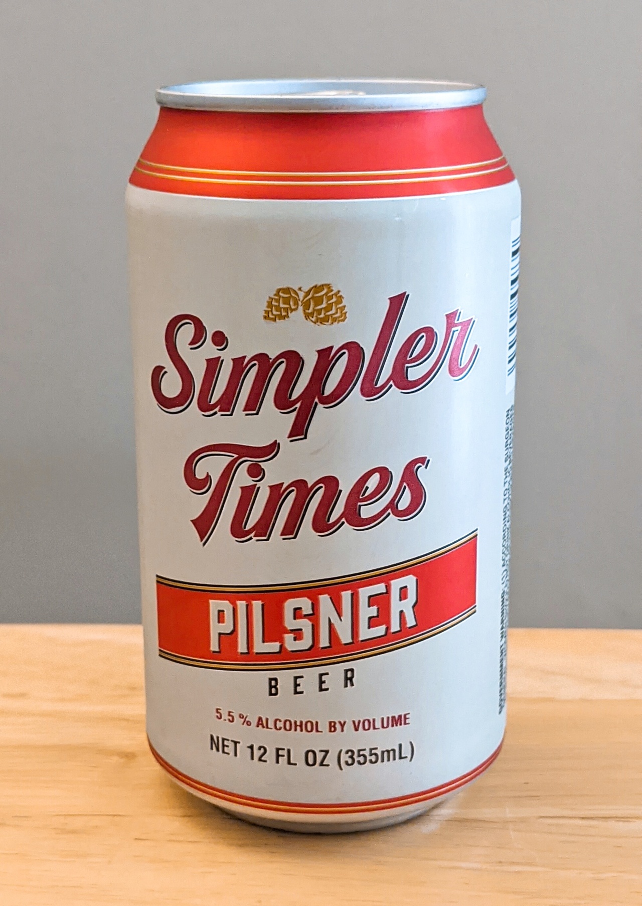 SIMPLER TIMES BREWING CO. PILSNER BEER