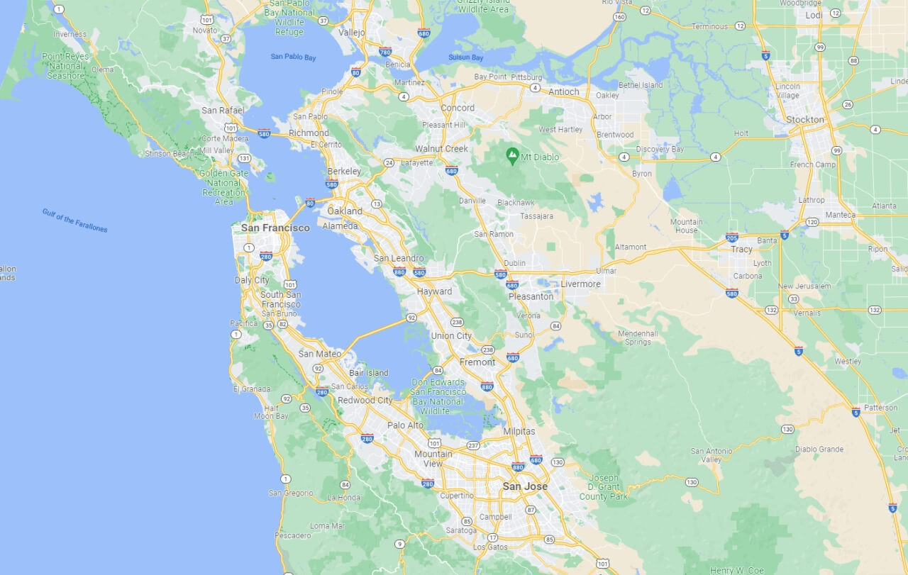 はじめてのカリフォルニア ベイエリア 1日目 到着まで結構時間かかります 着いた途端にうんざり アメリカの田舎で暮らすということ