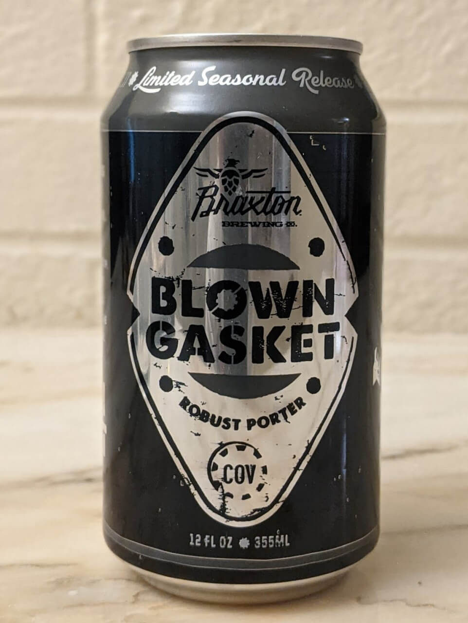 【ビール】BRAXTON BREWING Garage BEER Premium LAGER アメリカの田舎で暮らすということ