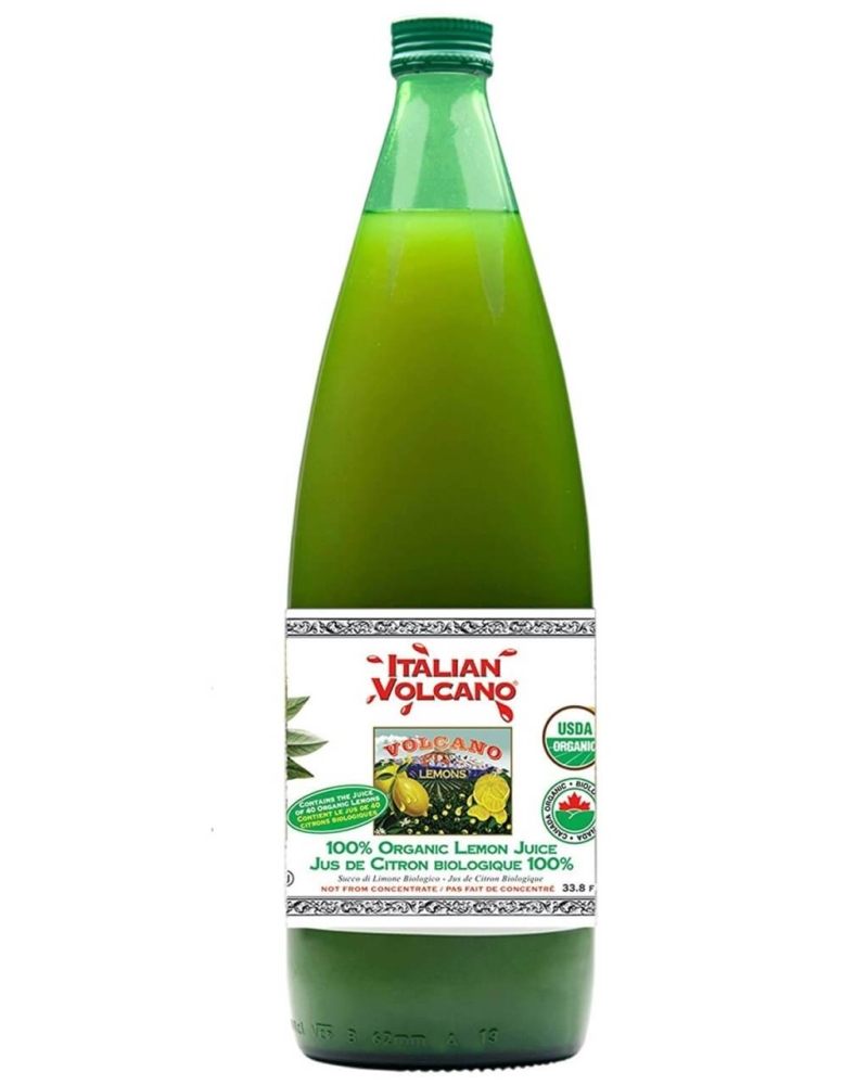Italian Volcano USDA Organic Lemon Juice
