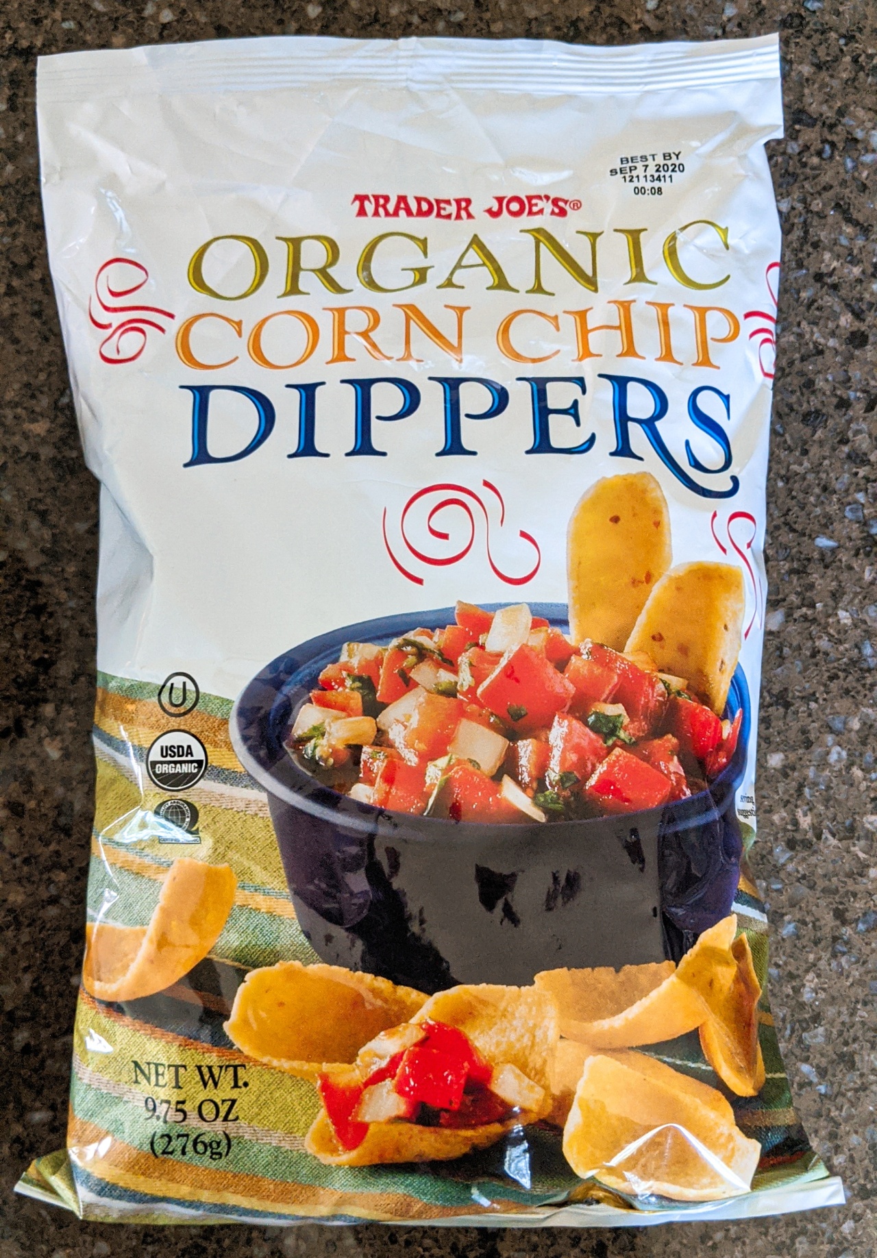 Trader Joe's Organic Cornchip Dippers