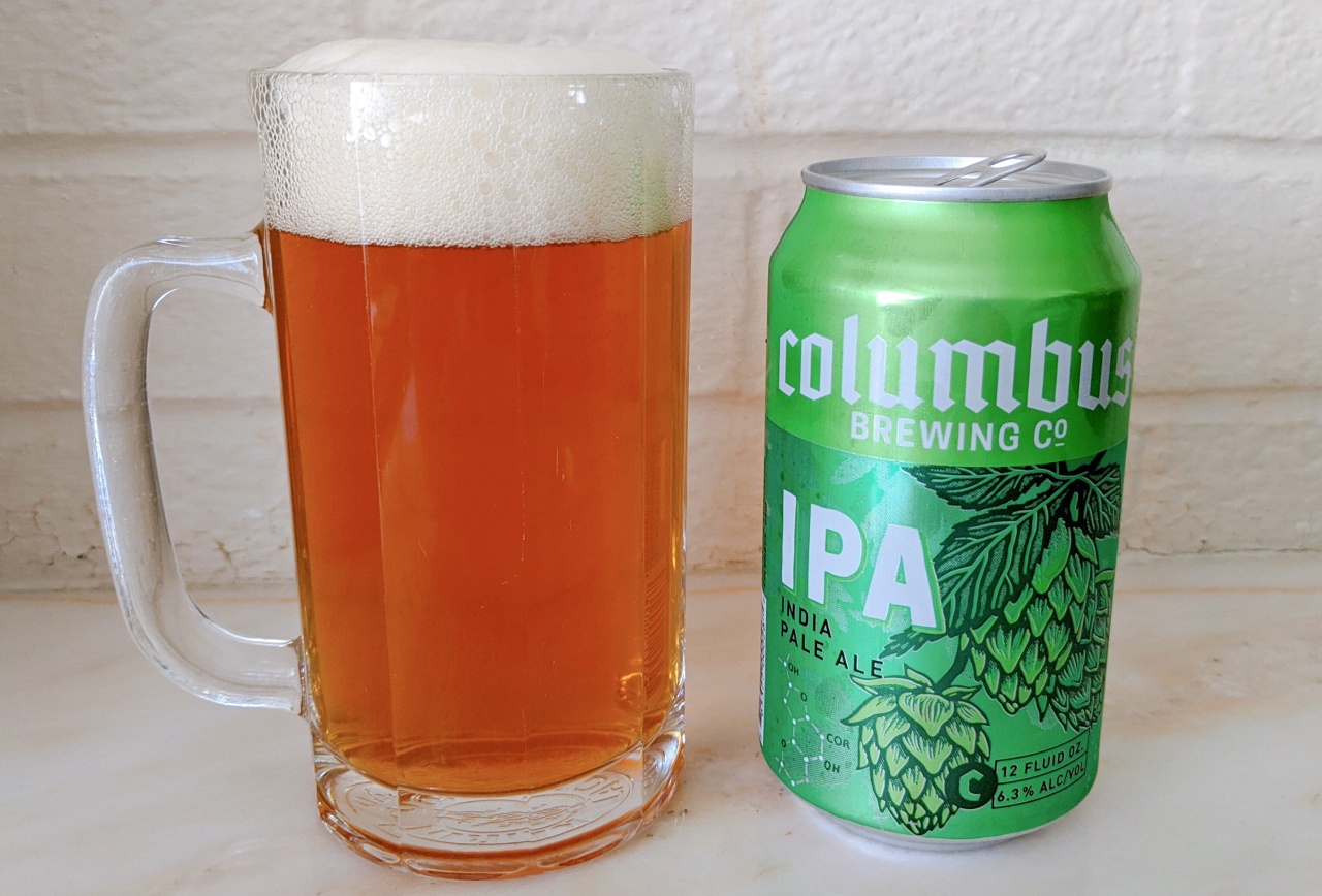 Columbus Brewing Co IPA Beer