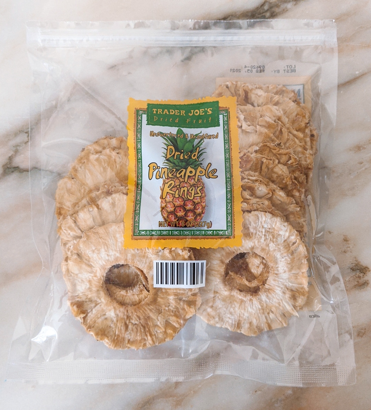 Trader Joe's Dried Pineapple Rings