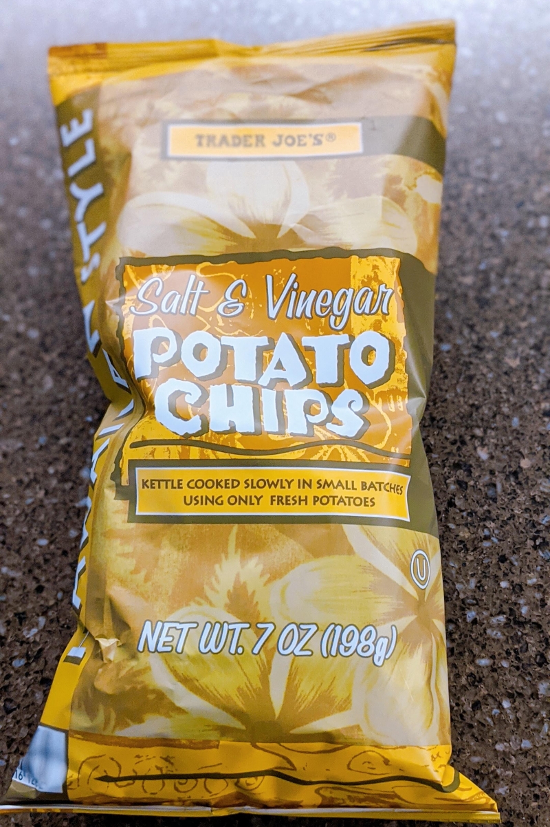 Trader Joe's Salt & Vinegar Potato Chips