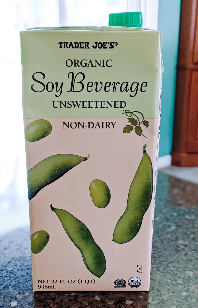 Trade Joe's Organic Soy Beverage Unsweetened